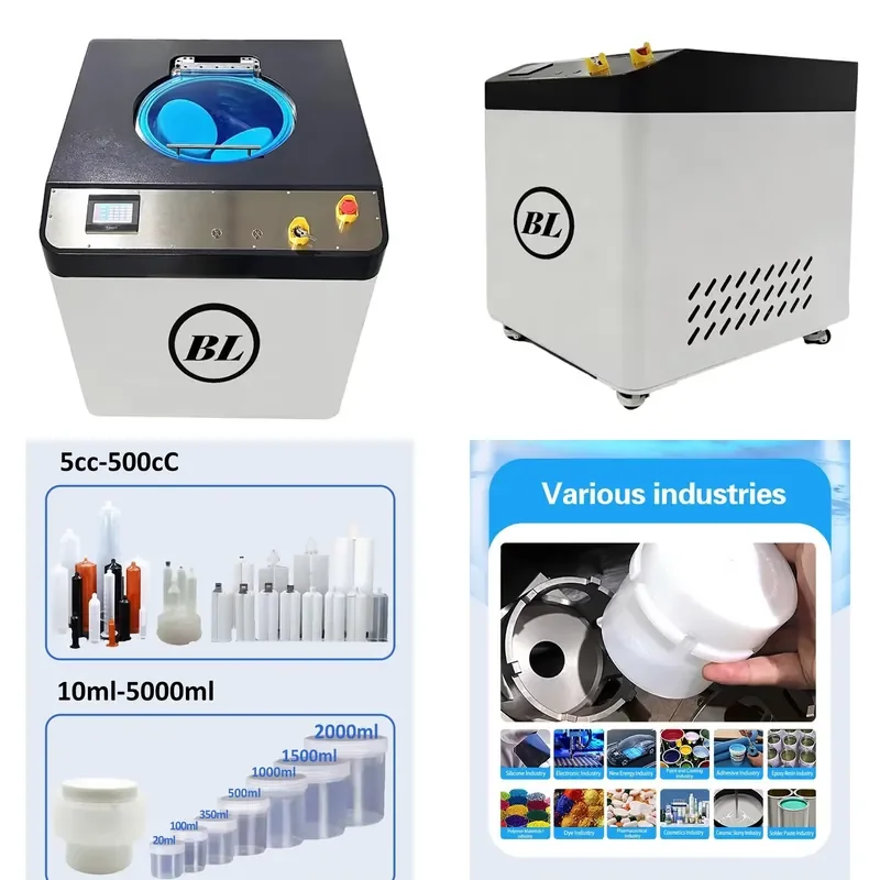 For Liquid Mixing Equipment Paint Vacuum Defoaming Dual Axis Planetary Centrifugal Mixer High Viscosity High