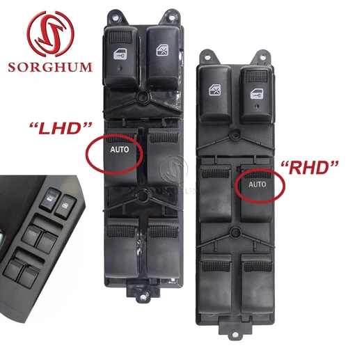 Coche de sorgo para camioneta Isuzu D-Max Dmax 2012-2019 8- 97417469 -0 8- 98192251 -1 8981922511 Interruptor de ventana principal de energía eléctrica automática