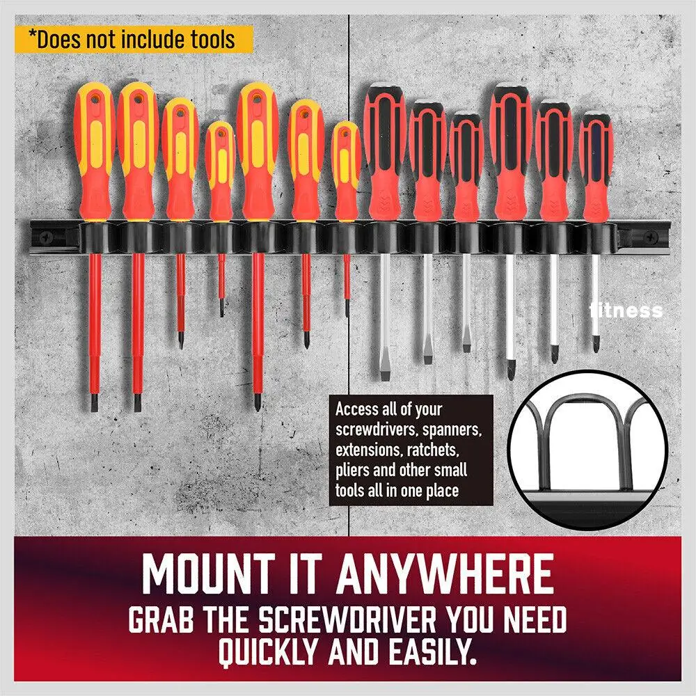 New Workshop Tool Organizer Rack Screwdriver Wrench Storage Heavy-duty Display Stand  For Workshop  Storage Rack Accessories