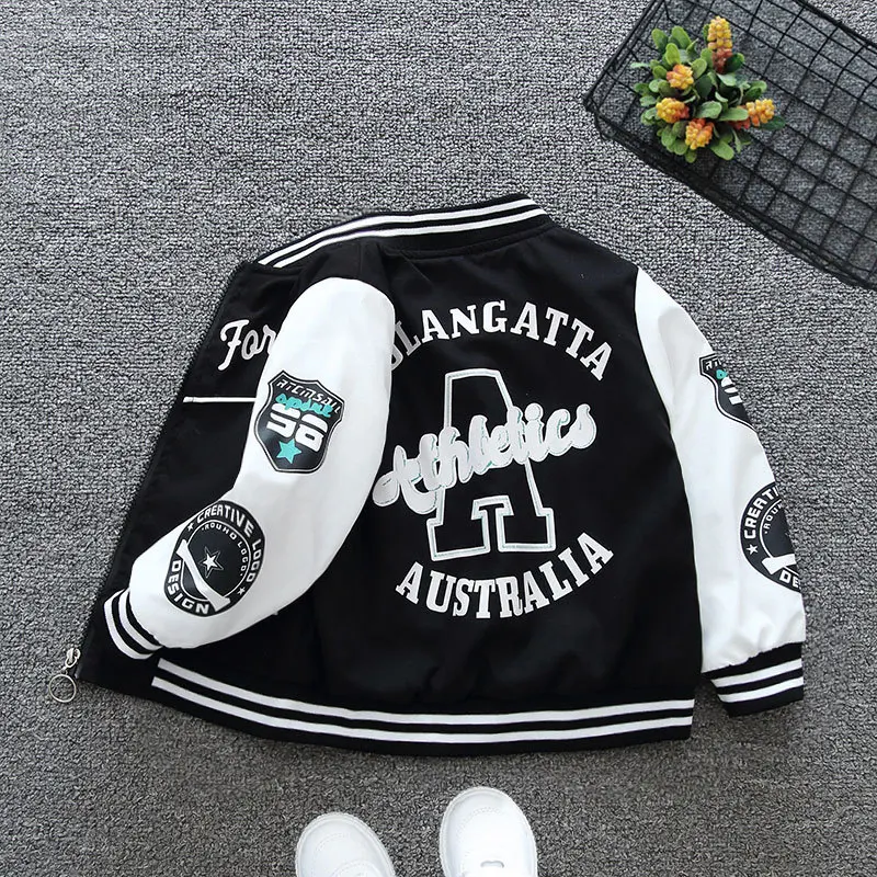 

new Korean-style stylish boys' coat for the autumn of 2025 stylish boys' top for children trendy thin jacket for spring