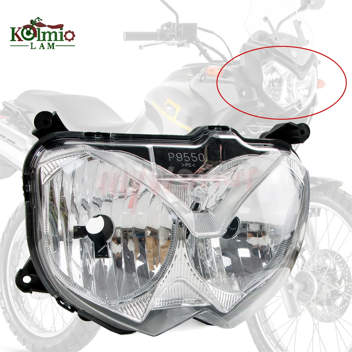 Fit For 2018 YAMAHA XT250 Tenere Headlight Front Lighting Lndicator XT 250 18 Motorcycle Light Assembly Accessories