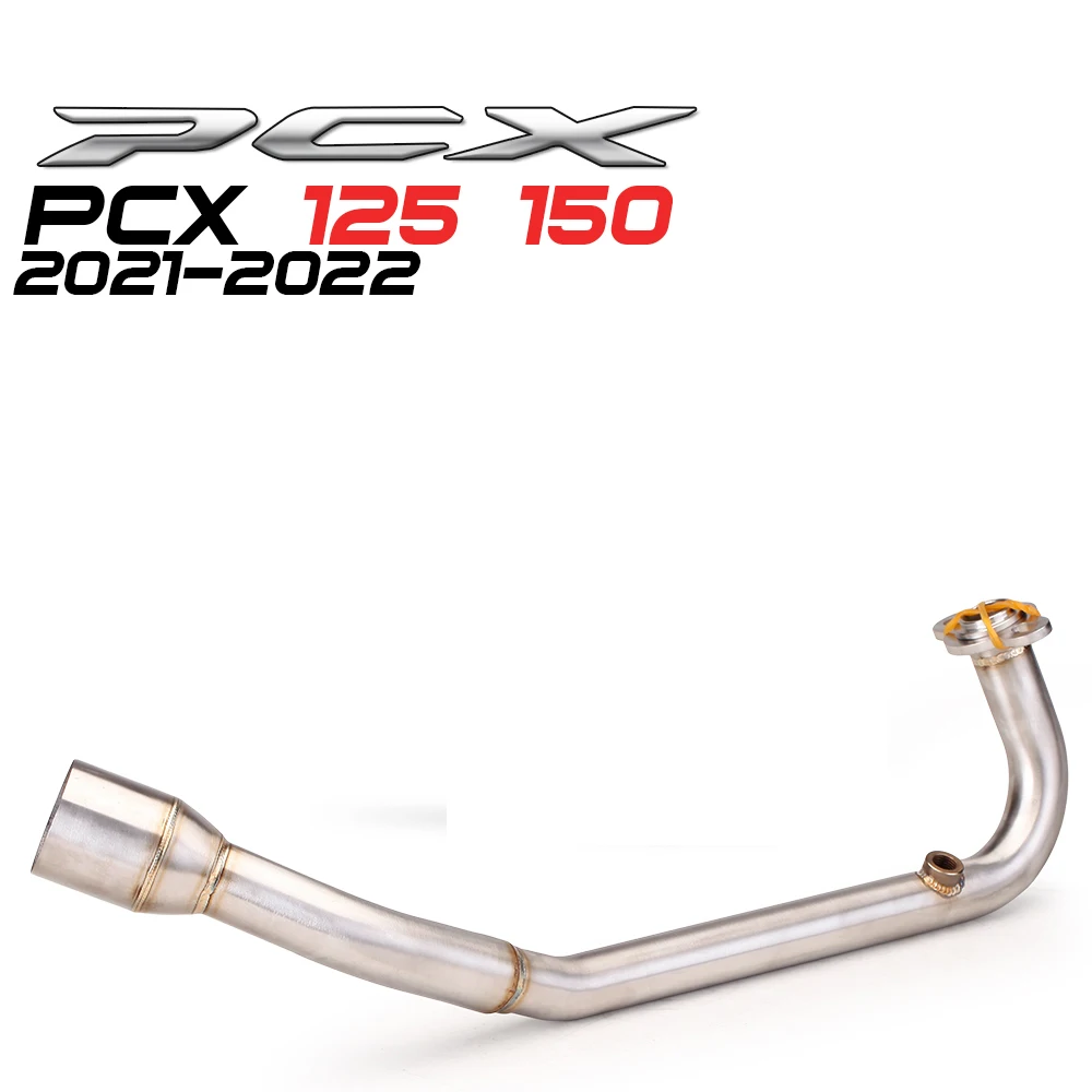 

Slip-On Escape дешево для PCX125 PCX150 выхлопная система 21-2022 PCX 125 150 мотоциклетный скутер глушитель полная система средняя труба