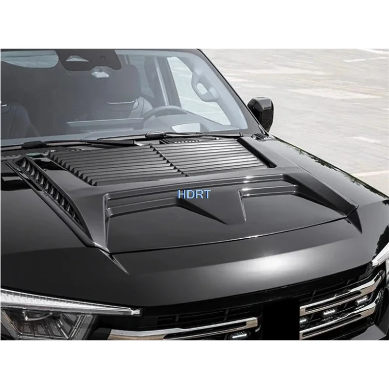 Car Styling Front Engine Bonnet Hood Cover For Great Wall GWM Tank 400 2023 + Protector Decoration Accessories Exterior Sticker