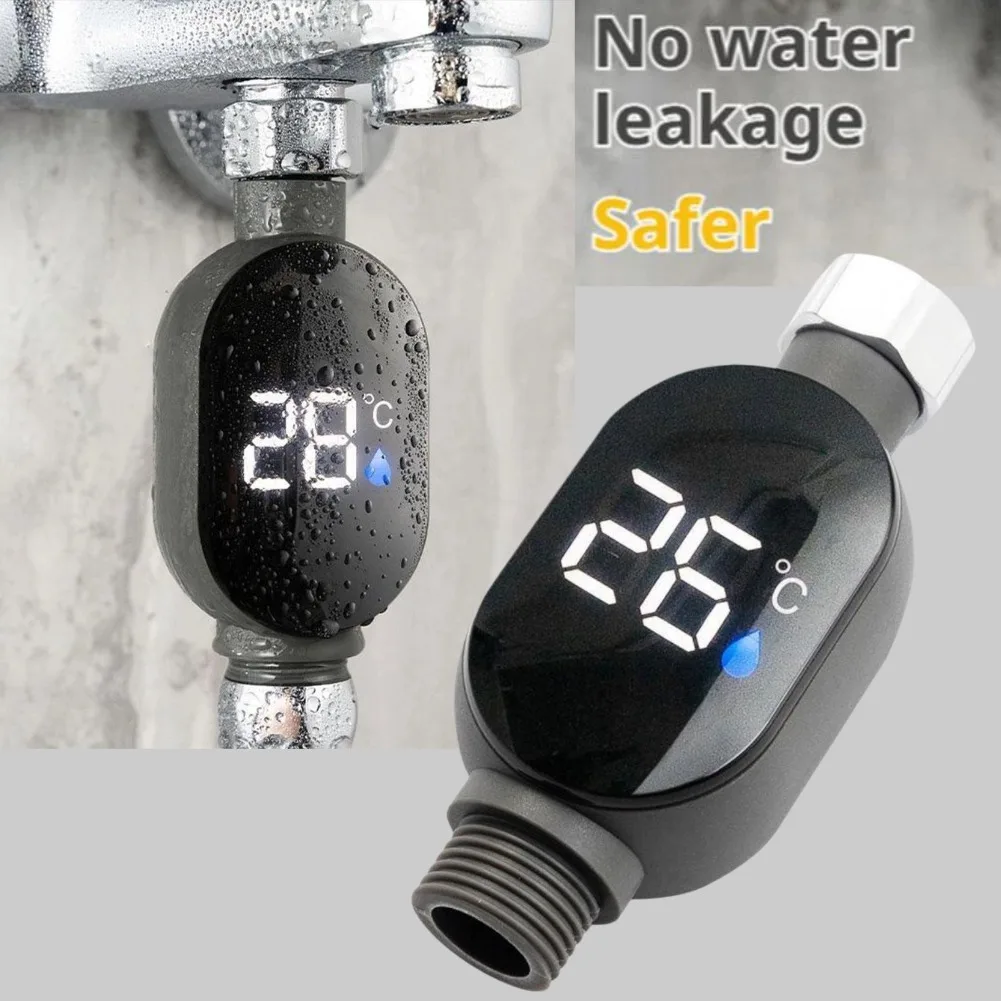 Universal Shower Showerheads Thermometer For Pet Home Bathroom Measurement  Digital Display&Intelligent Touch Activation 0℃~99℃