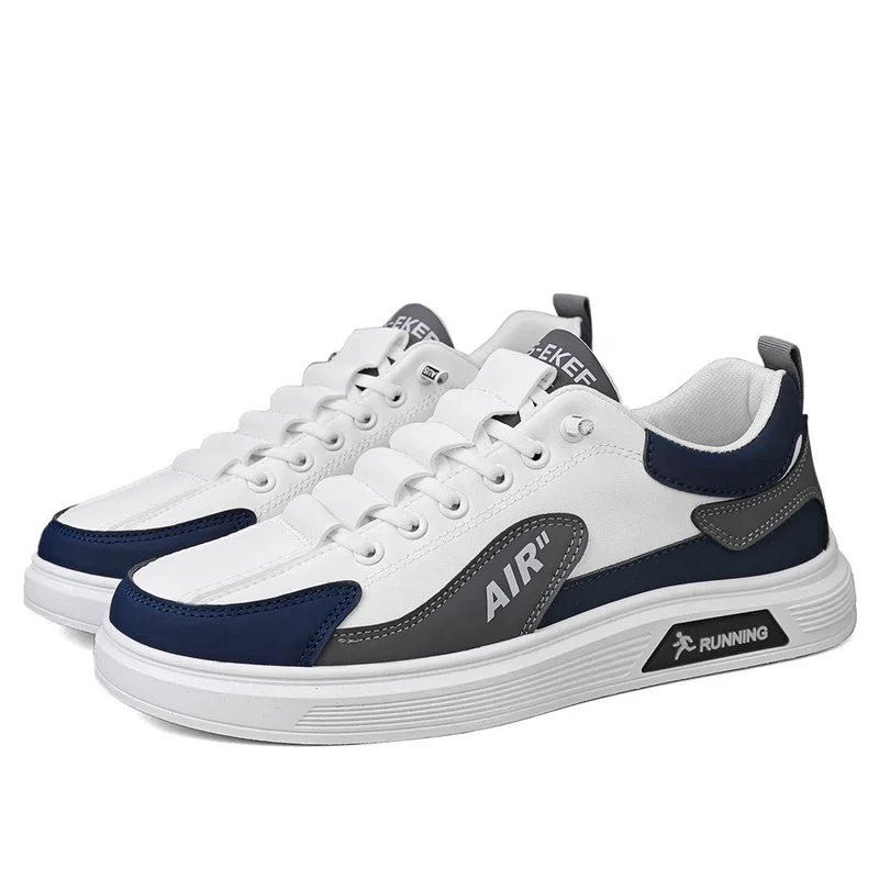 

Новые мужские повседневные кроссовки. Стильная повседневная обувь с низким берцем для мужчин. Модные кроссовки с цветными блоками. Модные тенденции.