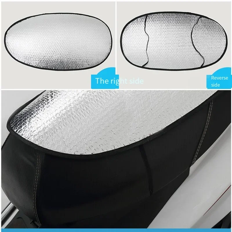 

"Breathable Comfort" Dust-Proof Insulated Cushion Cover - Reflective Sunshade for Electric Vehicles & Motorcycles