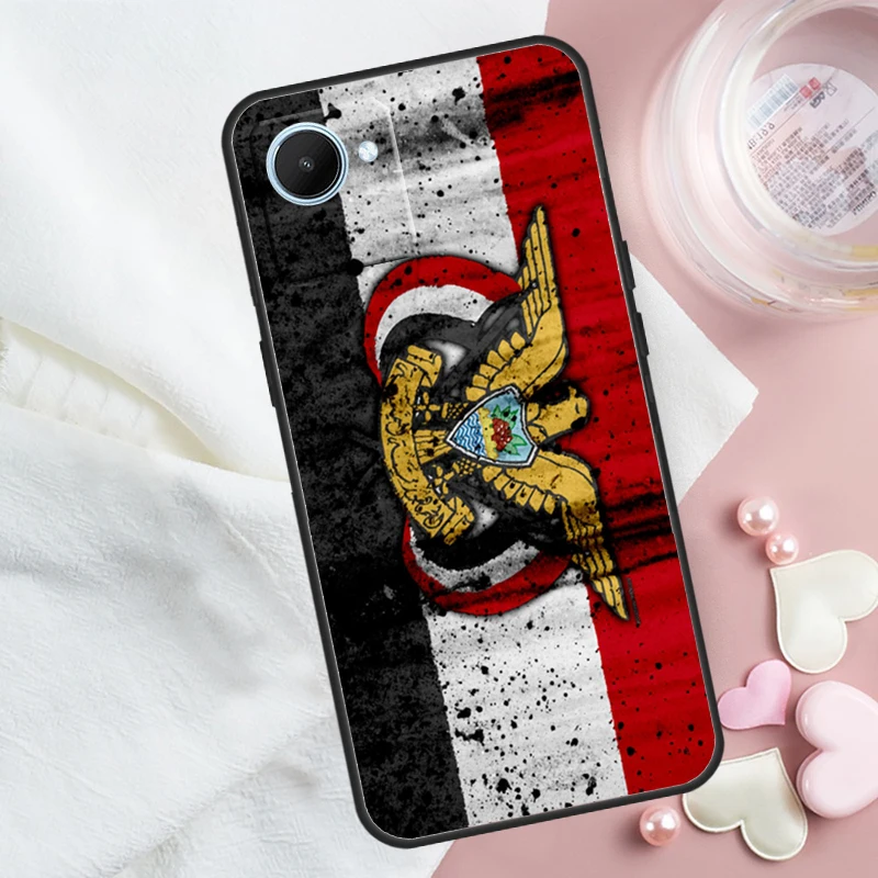 علم اليمن معطف الأسلحة ل Realme GT 7 Pro GT 5 6 6T C67 C61 C55 C53 C51 C21Y C25S C75 10 11 12 13 14 Pro Plus Case #2