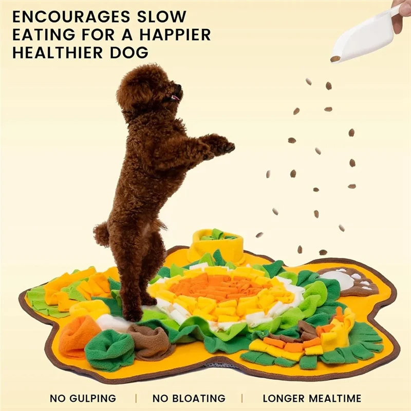 Y17A Multi-Functional Dog Feeding Mat Boredom For Dog With Pupsicles Dog Games Treat Dispenser