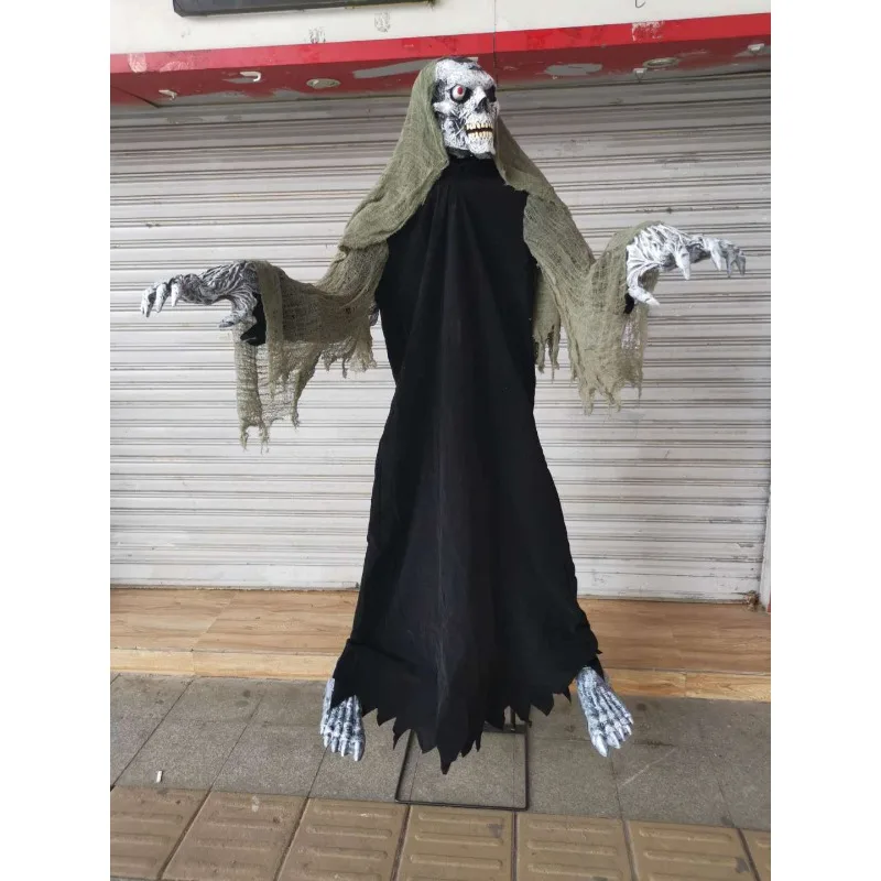 

Halloween new electric ghost large-scale decoration event atmosphere decoration horror props bar haunted house secret