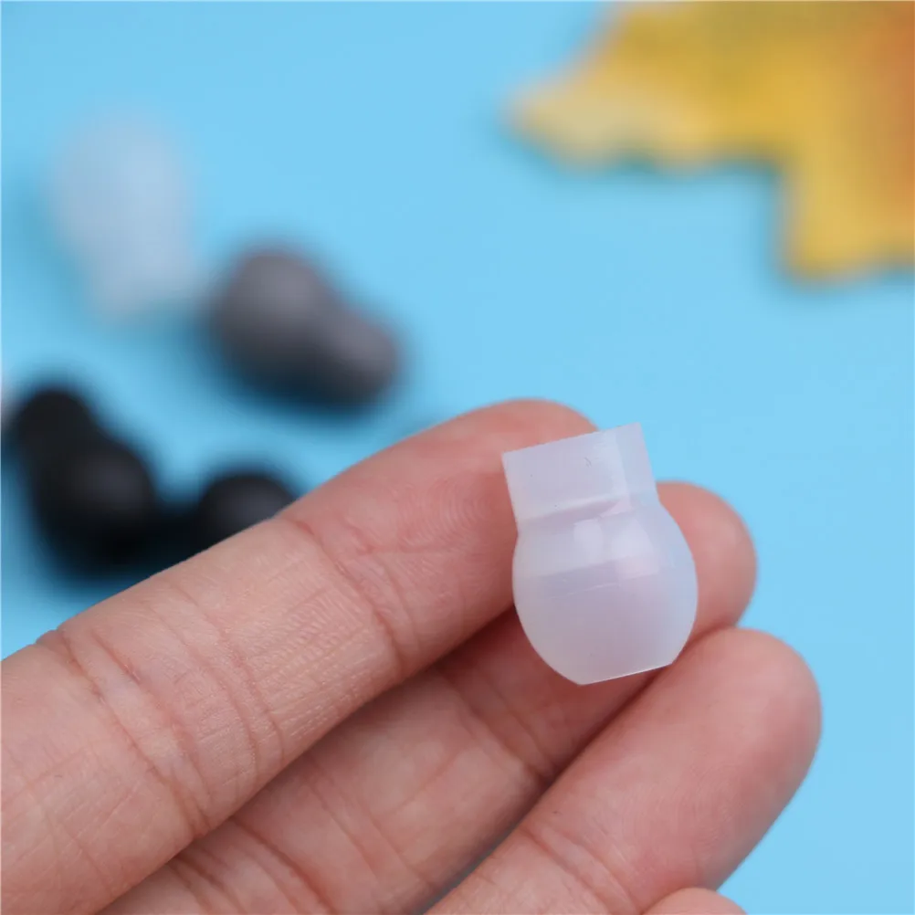 @*10Pcs Silicone Stethoscope Ear Tips for Littmann, Soft Reusable Earpiece Plugs view 3