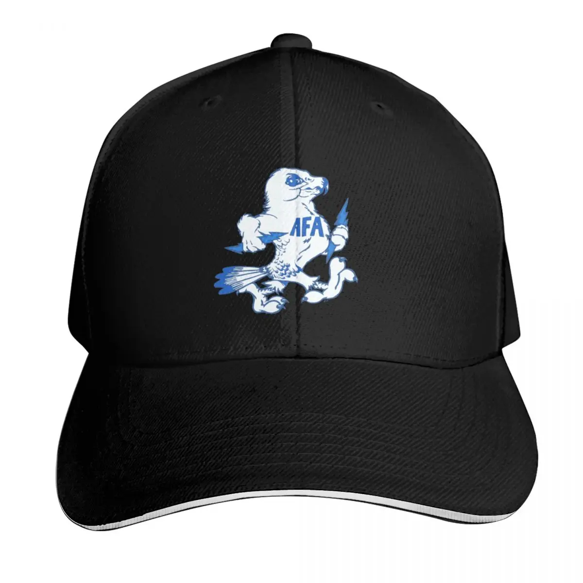 Air Force Academy Vintage Flacon Logo Baseball Cap Moisture Wicking Quick Dry Curved Brim Classic Fit Low Profile Unstructured