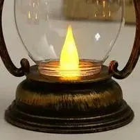 LEDヴィンテージランタン、伝統的な吊り下げ式LEDランタン、素朴な雰囲気の装飾ランタン、ホームパーティーデコレーション用ウィンドランプ