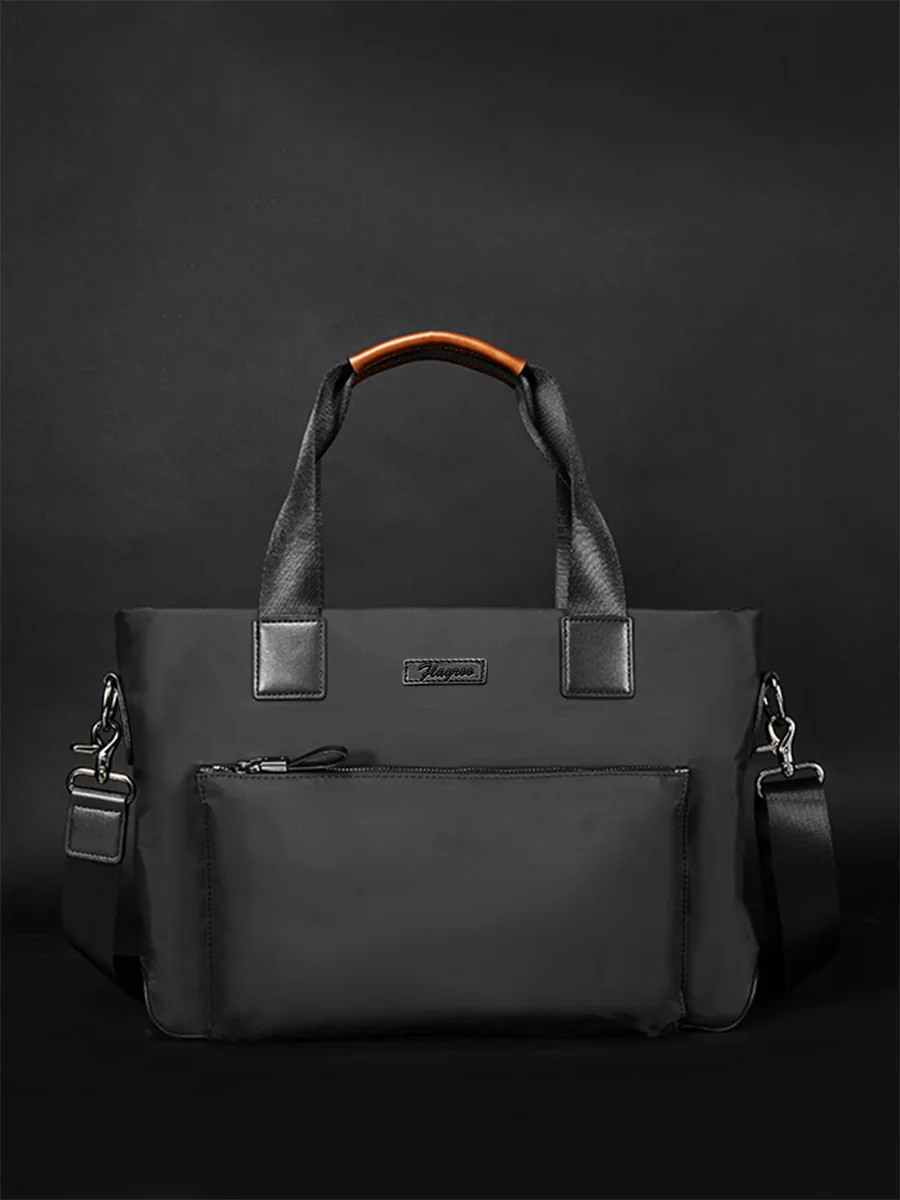 

New Men's Casual Canvas Nylon Handbag Ox Bag oulder Crossbody Bag Sli Busin Cuter Bag Trendy Handbag