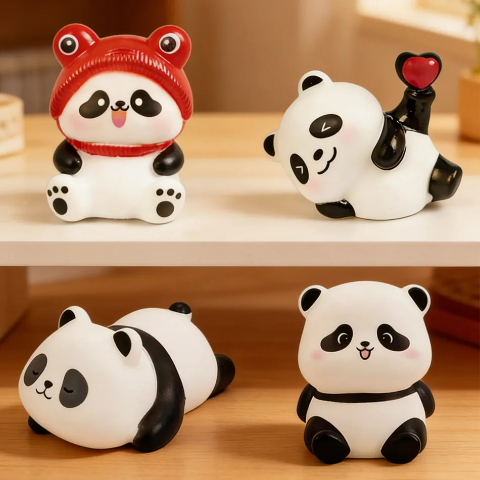 

Ночник в виде милой панды, выполненный в виде мультяшного персонажа, может использоваться как украшение для создания атмосферы в спальне.