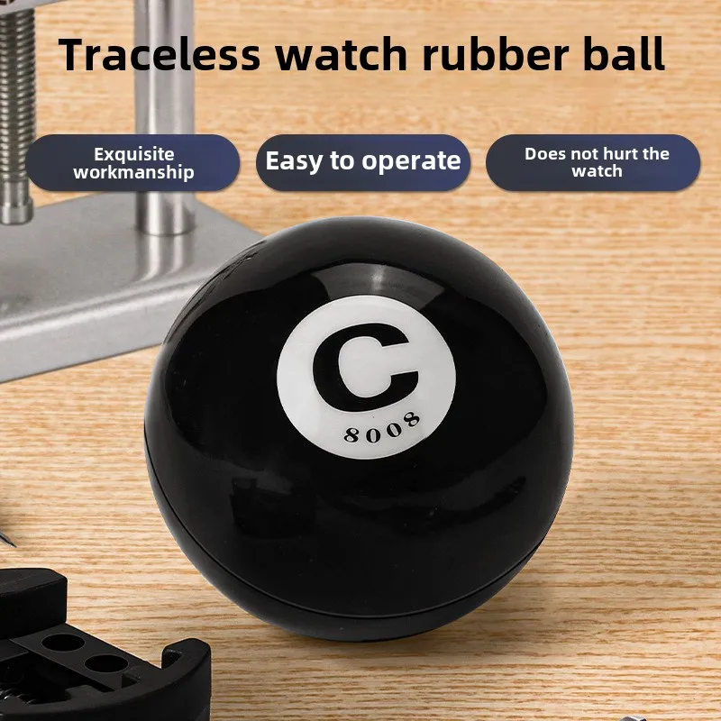 Watch Repair Ball Rubber Inflatable 7cm Dia Easy Use Watch Back Case Open Friction Ball Watch Repair Tool for Watchmaker