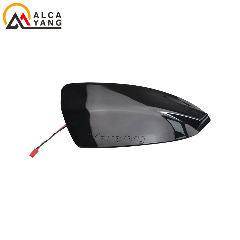 2PCS Blinker Licht Seite Spiegel Anzeige Blinker Für Mercedes Benz C Klasse W204 S204 Viano Vito W639 ML w164 Weiße LED DRL – Detail 2