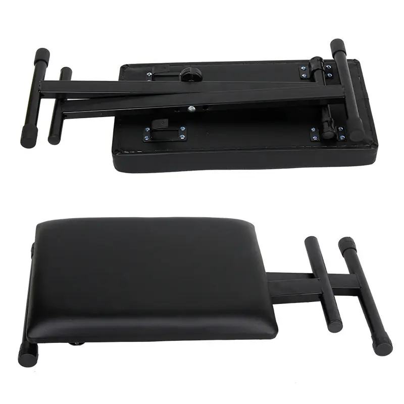 Adjustable and Upgradable Dual-purpose Office Footstool, Nap Lift Folding Piano Stool Footrest Stool Ottomans Home Furniture