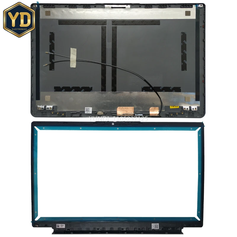 

YD NEW Gray laptop LCD Back Cover/Front Bezel FOR Lenovo IdeaPad 3-15ITL6 3-15ALC6 15S-ITL 3 15ABA7 3 15IAU7 AP21P000100 5CB1B60
