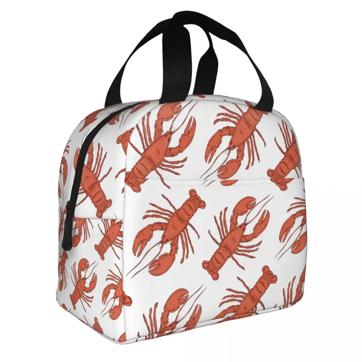 Lunch Bags for Men Women Lobster Thermal Cooler Portable Picnic Oxford Lunch Box Food Bag