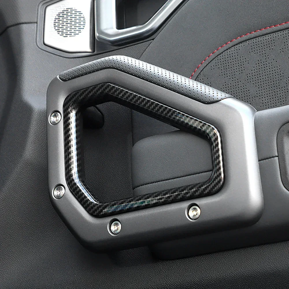 New！Car Door Handle Decorative Protective Frame Handle Protective Patch for cherry 2023-2024 Jetour Traveller Jetour T2