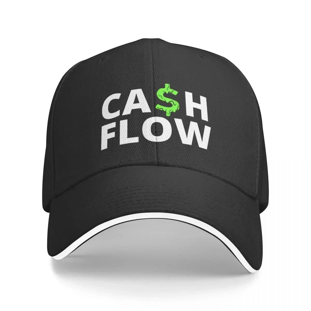 

Cash Flow green Baseball Cap New In The Hat Men Women's