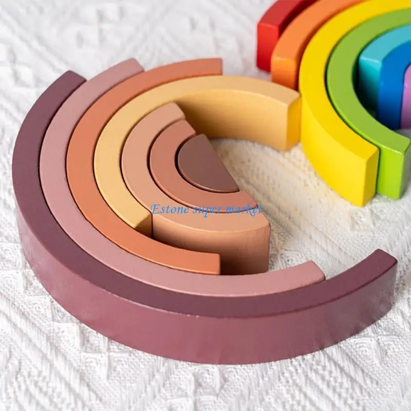 090B Cân bằng giáo dục Xây dựng khối xếp chồng đồ chơi cho trẻ mới biết đi Boy Girl Bàn sáng tạo Đồ chơi học tập sớm hoạt động