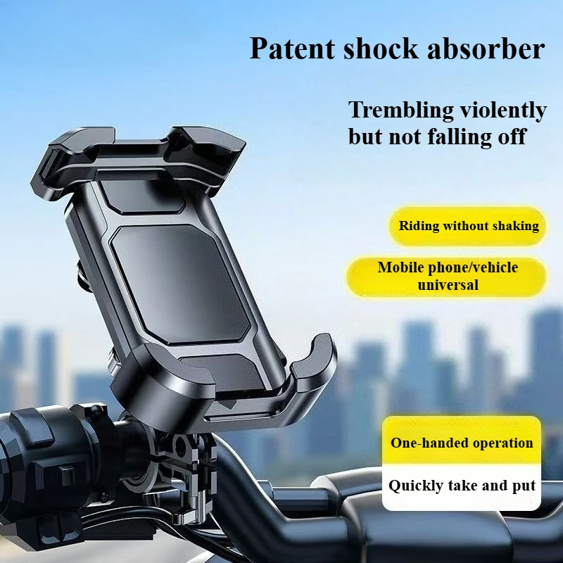 

Electric Bike Delivery Rider Decals Phone Holder Mount for In-car Navigation Motorcycle Scooter Universal Electric Bike Bracket