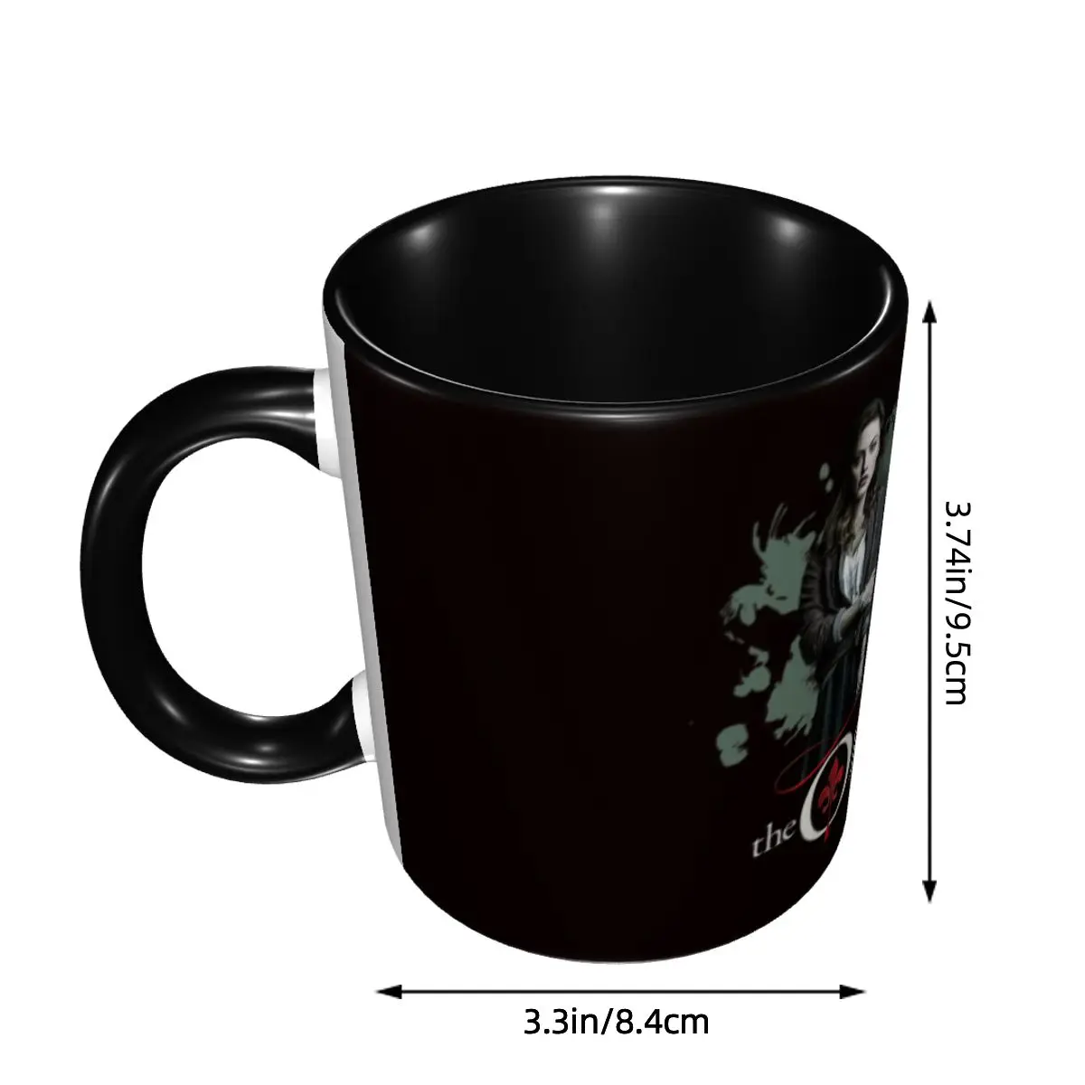 Customized Klaus Hayley And Elijah Coffee Mug DIY The Vampire Diaries Ceramic Milk Tea Cups