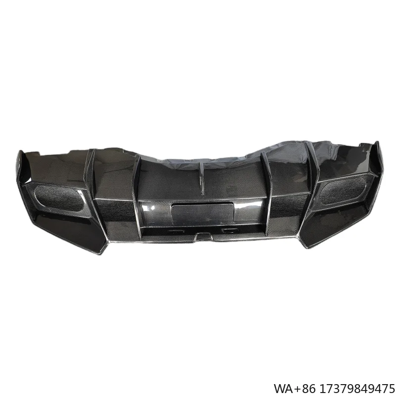

Used for Lamborghini Huracan LP610 Upgraded M-style Body Kit, Carbon Fiber Rear Lip Diffuser Body Kit
