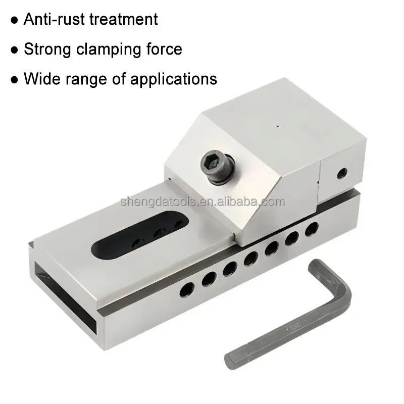 Stainless Steel Cnc Machine Accessories Tool Vertex Vise Universal Vise Clamp QKG 25 Precision Vise
