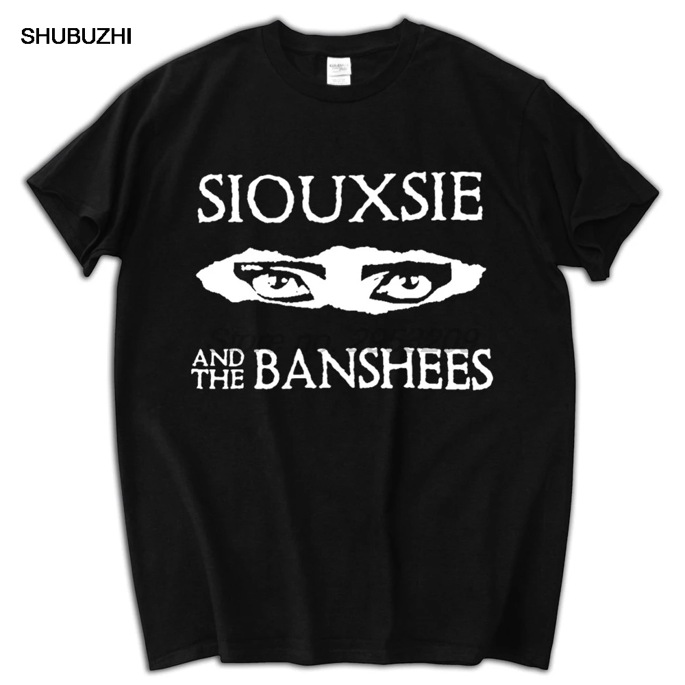 Unisex Siouxsie And The Banshees men T-shirt New Goth Punk Eyes t shirt