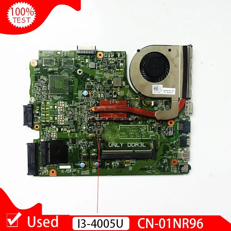 

Used For DELL Inspiron 15 3546 3549 3446 3449 I3-4005U VGA Port Notebook Mainboard CN-01NR96 01NR96 NRF1C Laptop Motherboard