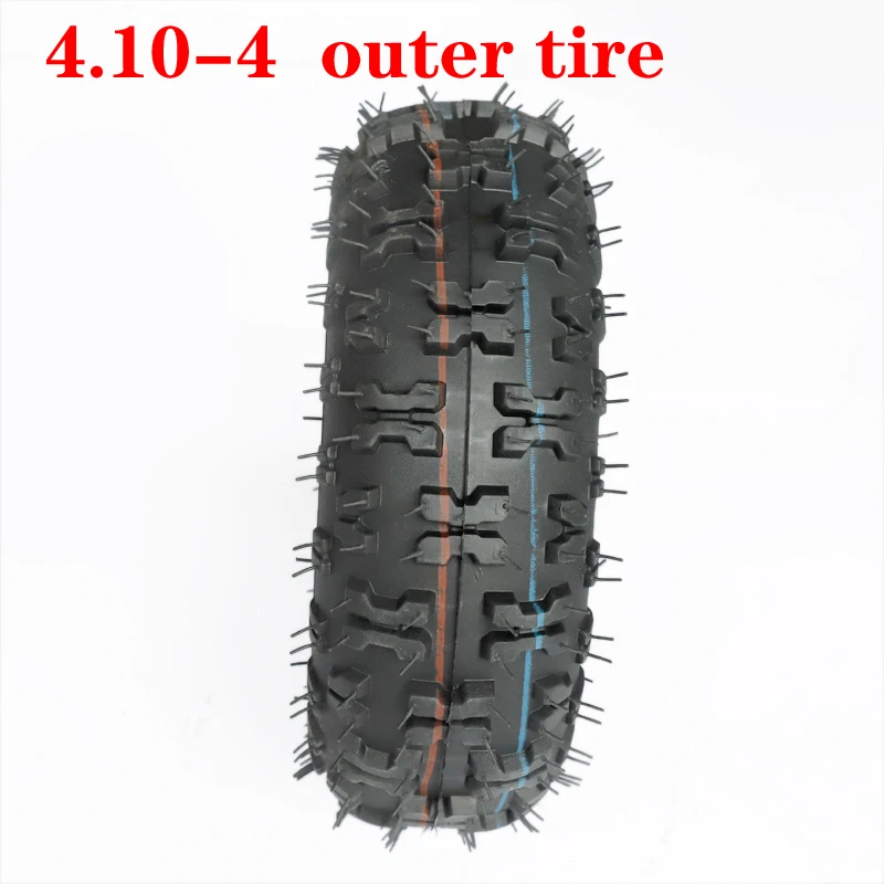 4.10-4 Pneumatic Tire 4.10/3.50-4 Inner Tube Electric Scooter Trolley Outer Tyre Accessories For 49cc Mini 4WD ATV Dirt Bike