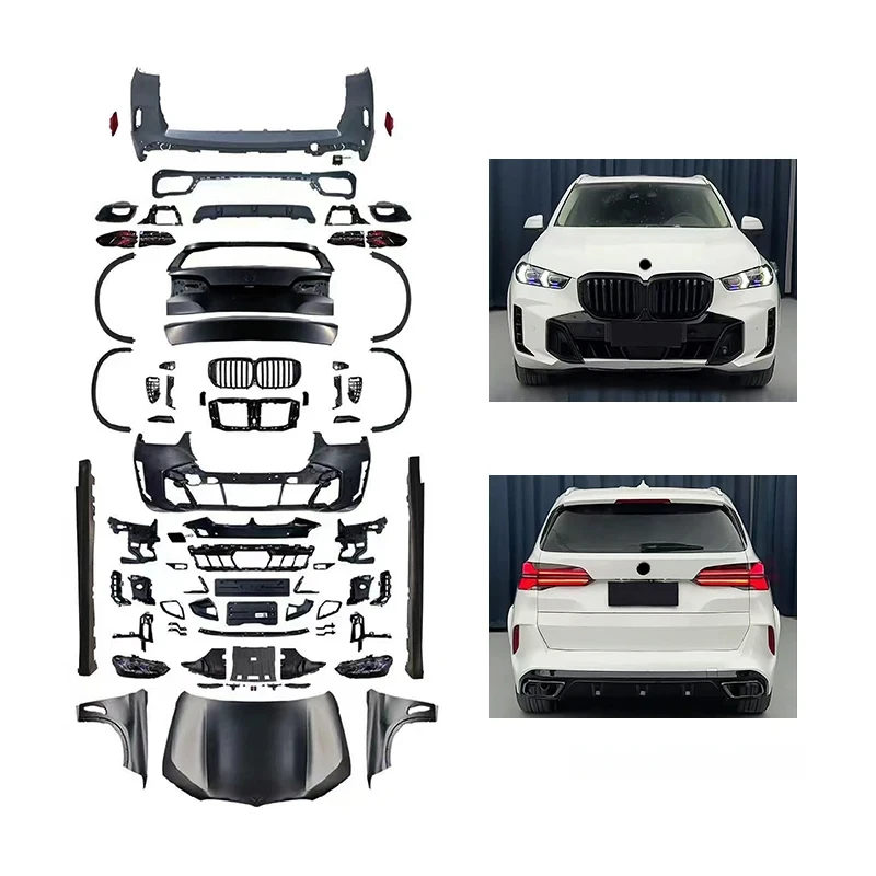 

2014-2018 for X5 F15 Body Kit with G05 Non-Destructive Front Rear Bumper Cut-Outs MT for 2023 Later Models