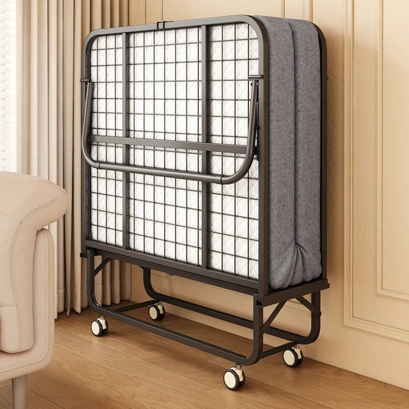 Padded Mesh Folding Home Bedroom Study Rest Hotel Bed