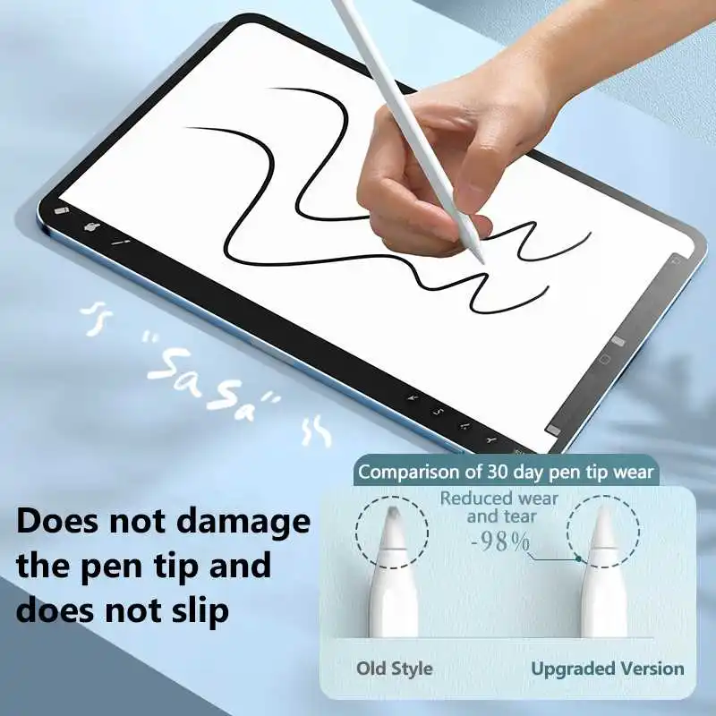 Like Paper Magnetic Screen Protector For Microsoft Surface Go Pro 4 5 6 7 Write Drawing On Paper Texture Feel Removable Film