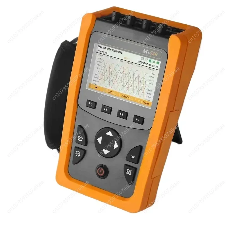 Portable Electric Energy Meter 32GB Data Logger Waveform Graphics 3 Phase Power Quality Analyzer PLS-Mi550