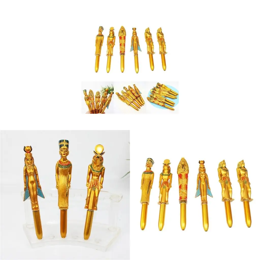 6Pcs Pens Fun Pens Interesting Big Pens Novelty Pen Set Funny Pen Big Fancy Pens for Boy Girl School Supplies