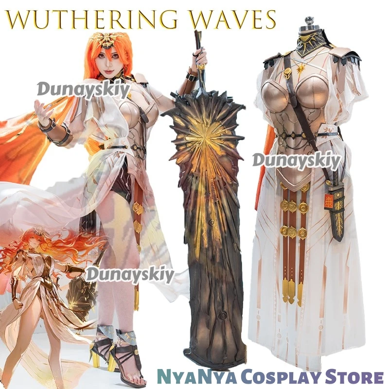 

Wuthering Waves Augusta 코스프레 наряд аниме игровой персонаж костюм на Хэллоуин полный комплект сексуальная рождественская ролевая игра 코스프레 наряд