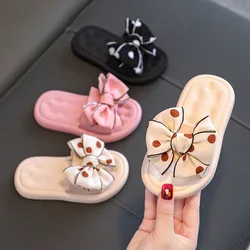 Children's slippers Princess children's non-slip soft soles indoor lovely soft soles children's cool indoor slippers