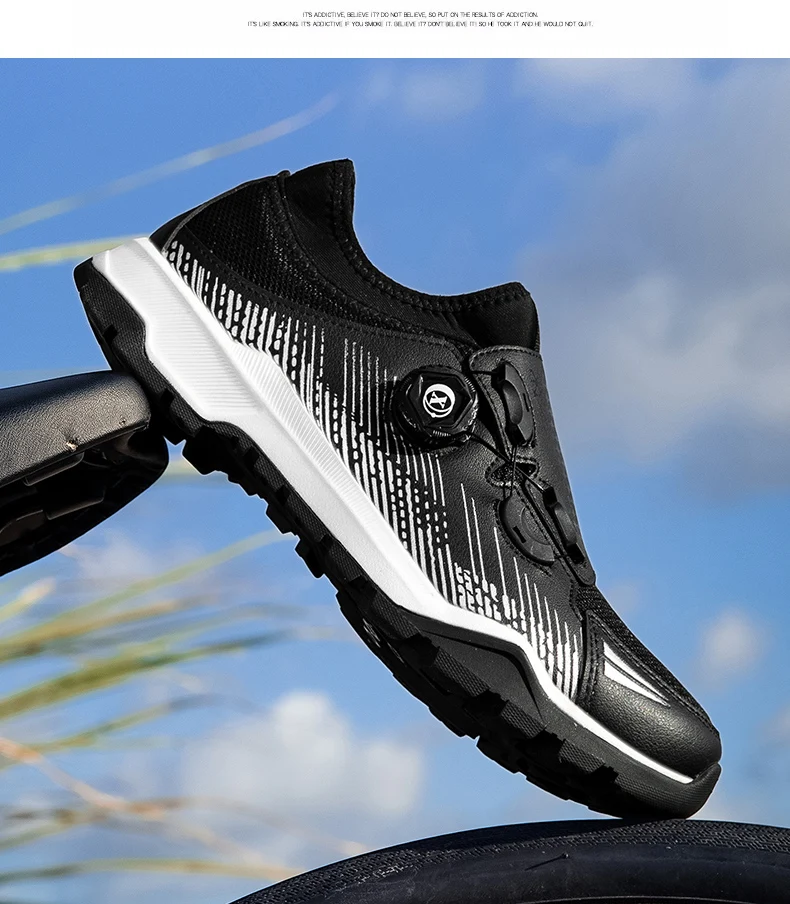 Unisex-Radsport-Sneaker MTB-Schuhe mit Herren-Spikes für Straßen- und Dirt-Bikes, flache Rennschuhe für Damen, Mountainbike-Spd-MTB-Schuhe, Zapatillas MTB – Detail 10