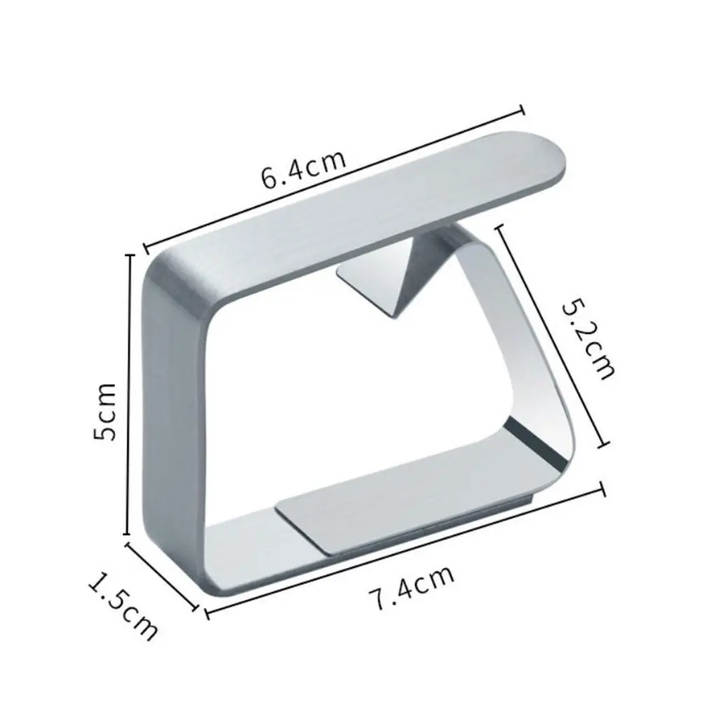 3Pcs Tablecloth Clip Stainless Steel Table Cloth Retainer Holder for Home Restaurant Wedding Buffet Picnic Dinner