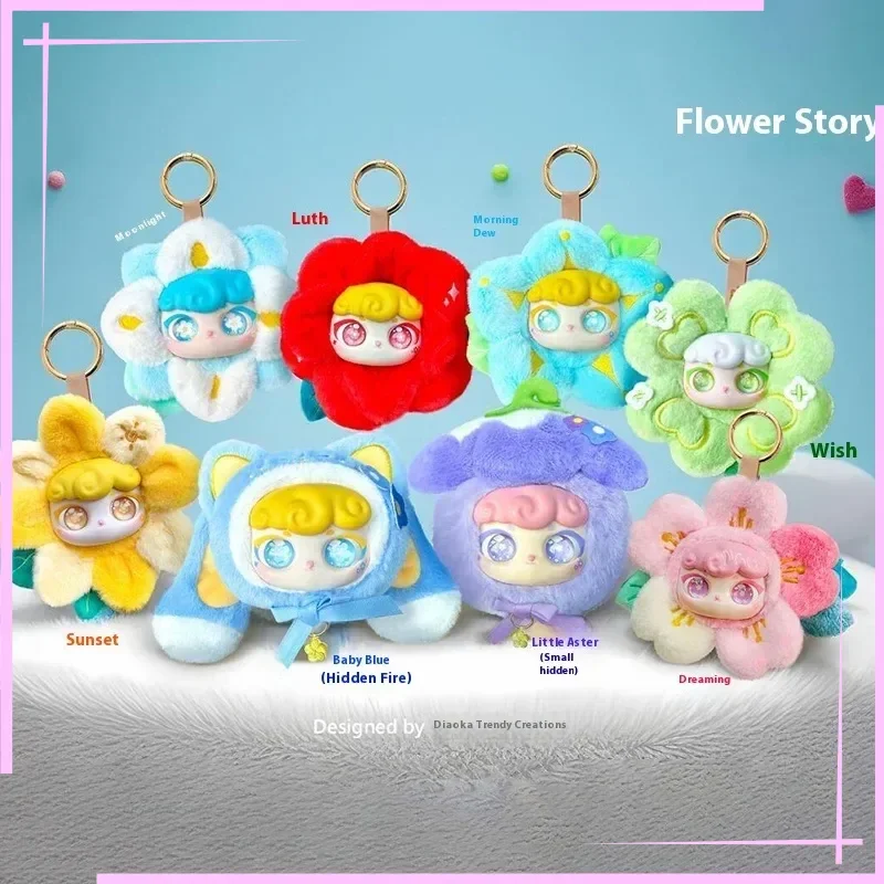 

CIAOKA Blossom Chronicles Series Mysterious Blind Box Cute Flowers Backpack Pendant Decor Doll Cute Girl Surprise Birthday Gift
