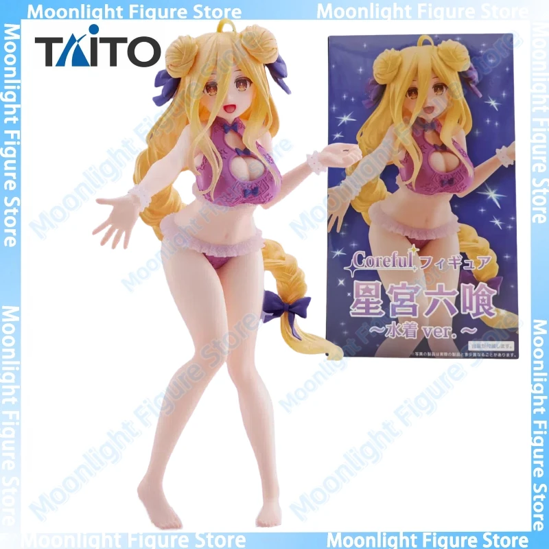 

In Stock TAITO Coreful DATE A LIVE Hoshimiya Mukuro Swimsuit Desktop Cute Doll Anime Action Figure Toy Gift Model Collection