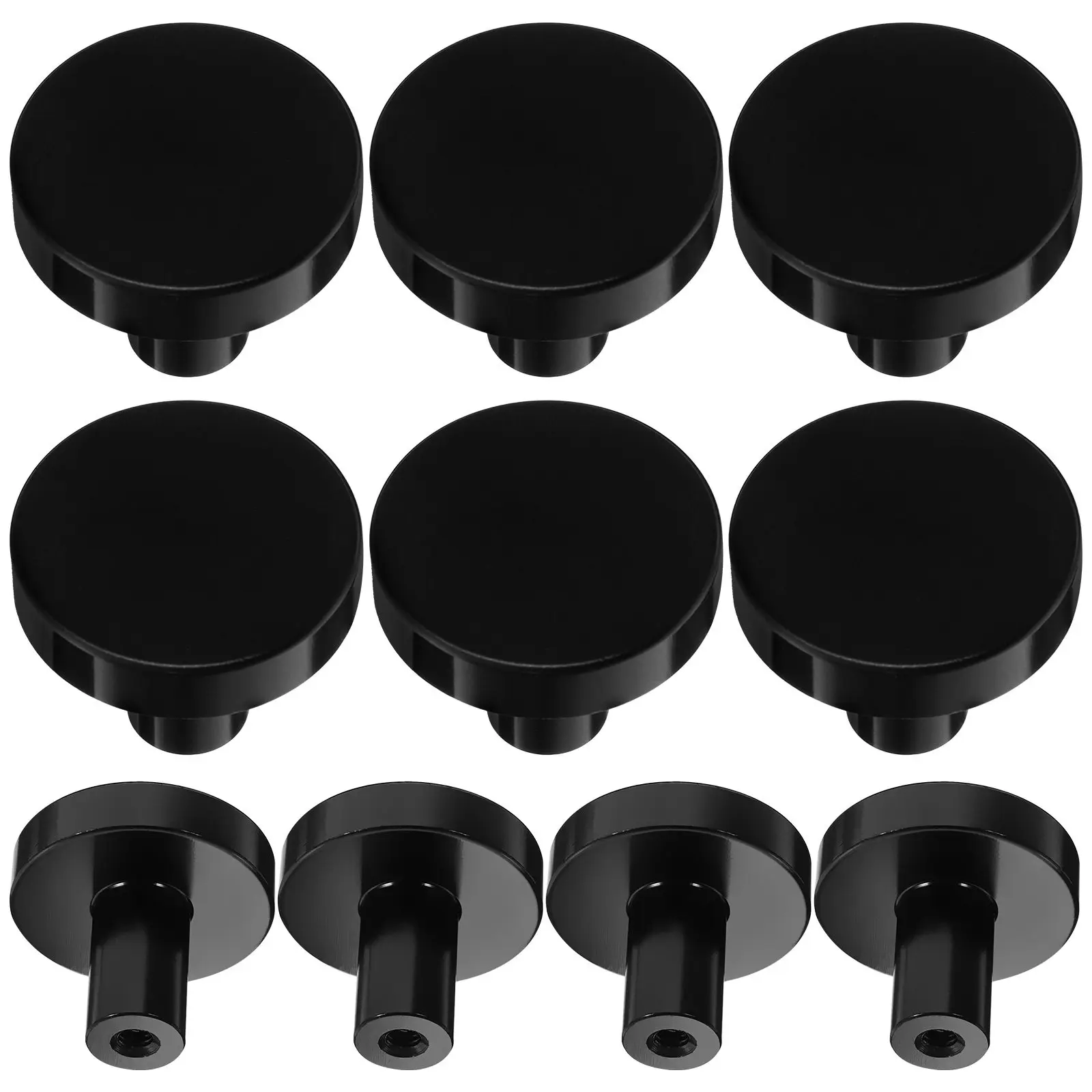 

10 шт. металлических ручек для шкафов, маленькие ручки-кнопки для комодов, мебельные ручки для ящиков, декоративные ручки для дверей
