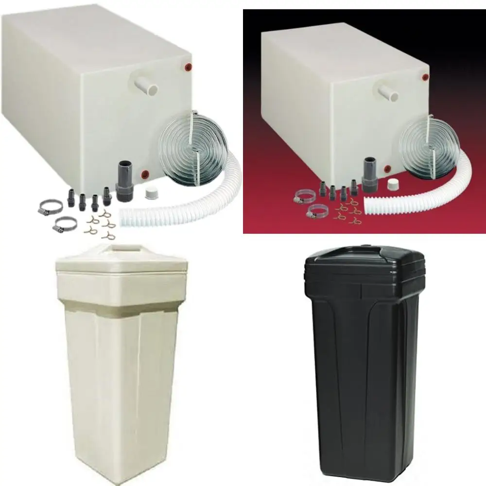 26 Gallon Water Storage Tank Kit, Durable and Reliable for Home or Outdoor Use