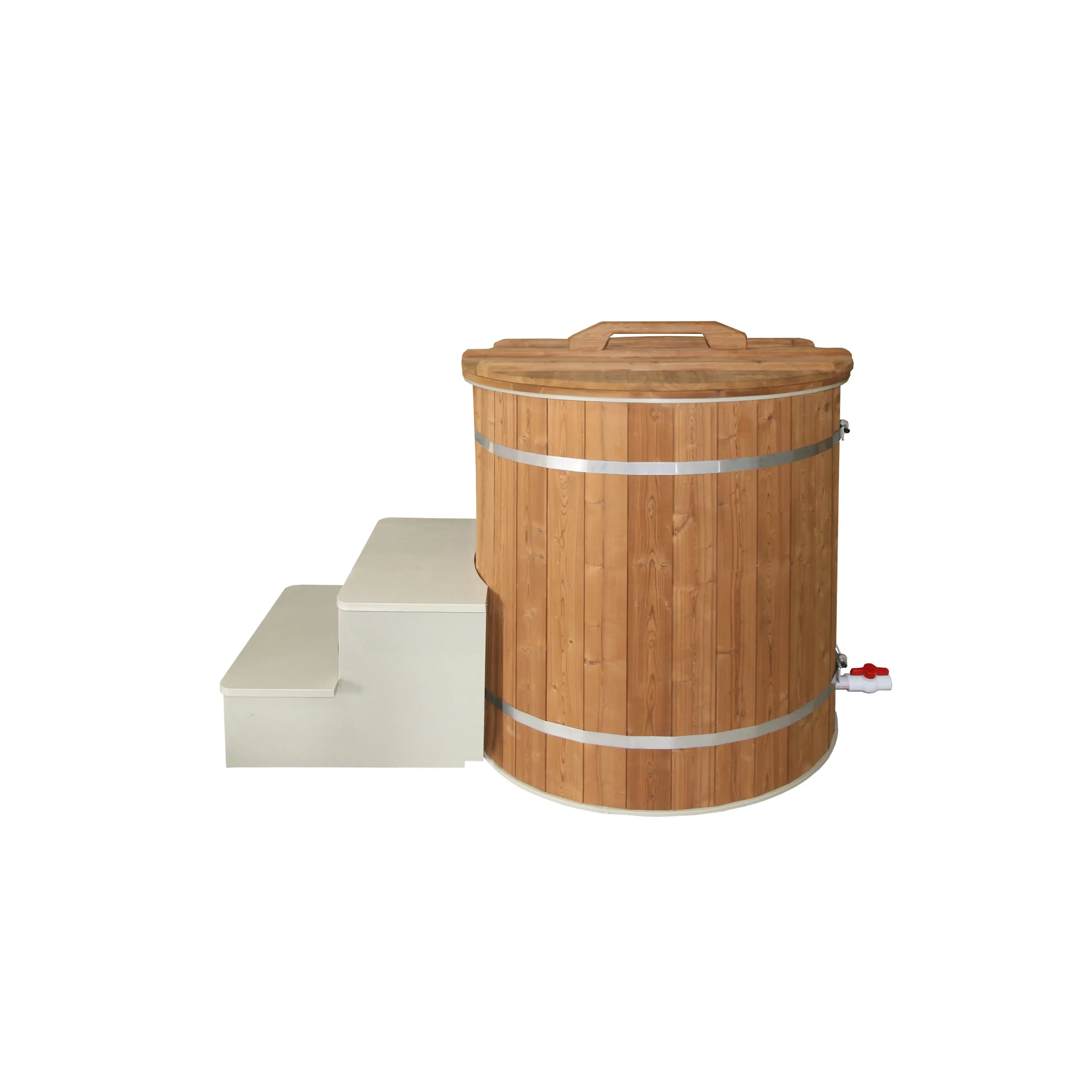 Bathroom Bathtub,Freestanding Bathroom Bespoke Wooden Ice Bath Bucket For Adult Pool For Sale