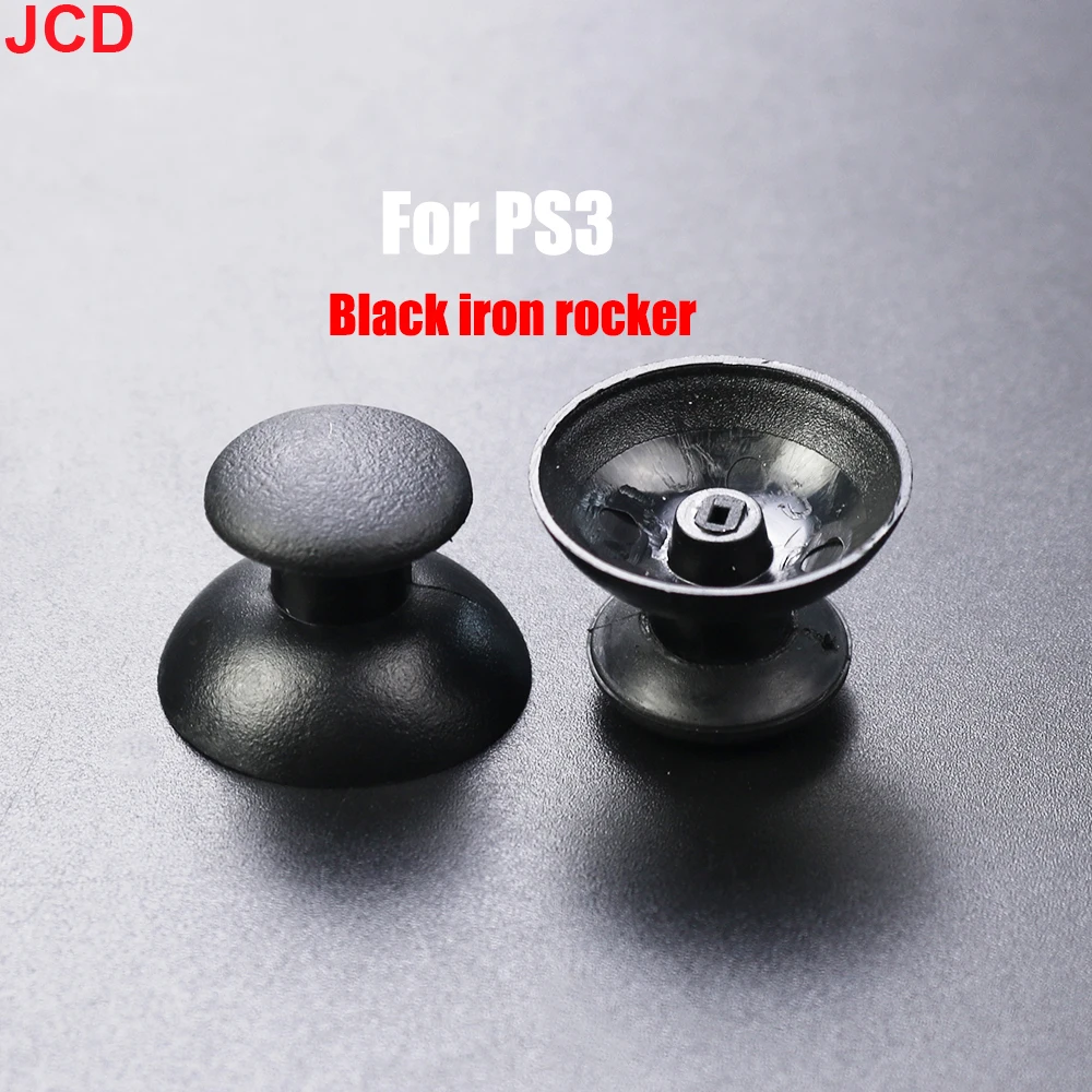 JCD 2pcs  For PS2 PS3 PS4 PS5 Xbox One 360 Series S X WiiU NGC Gamepad Controller 3D Analog Joystick Mushroom Stick Grip Cap