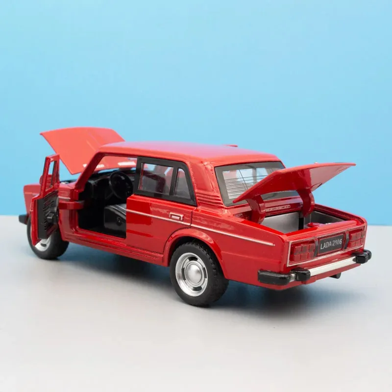 Alloy Toys Car Model Classic Metal Die-casting Sound Light Pull Back Vehicle For Collection Kids Gift