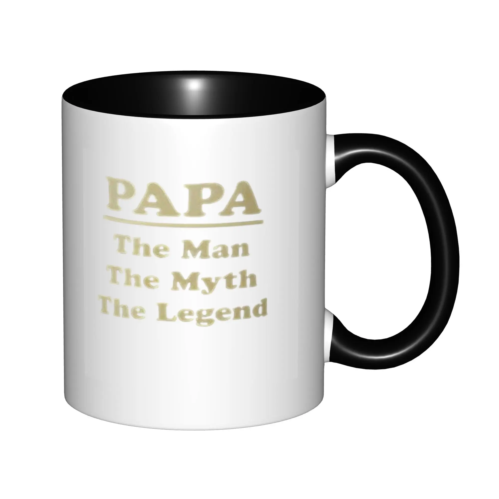 

Mug Gift For Dad PAPA, The Man The Myth The Legend Mugs For Birthday Coffee Mugs Ceramic Tea Cups 11oz